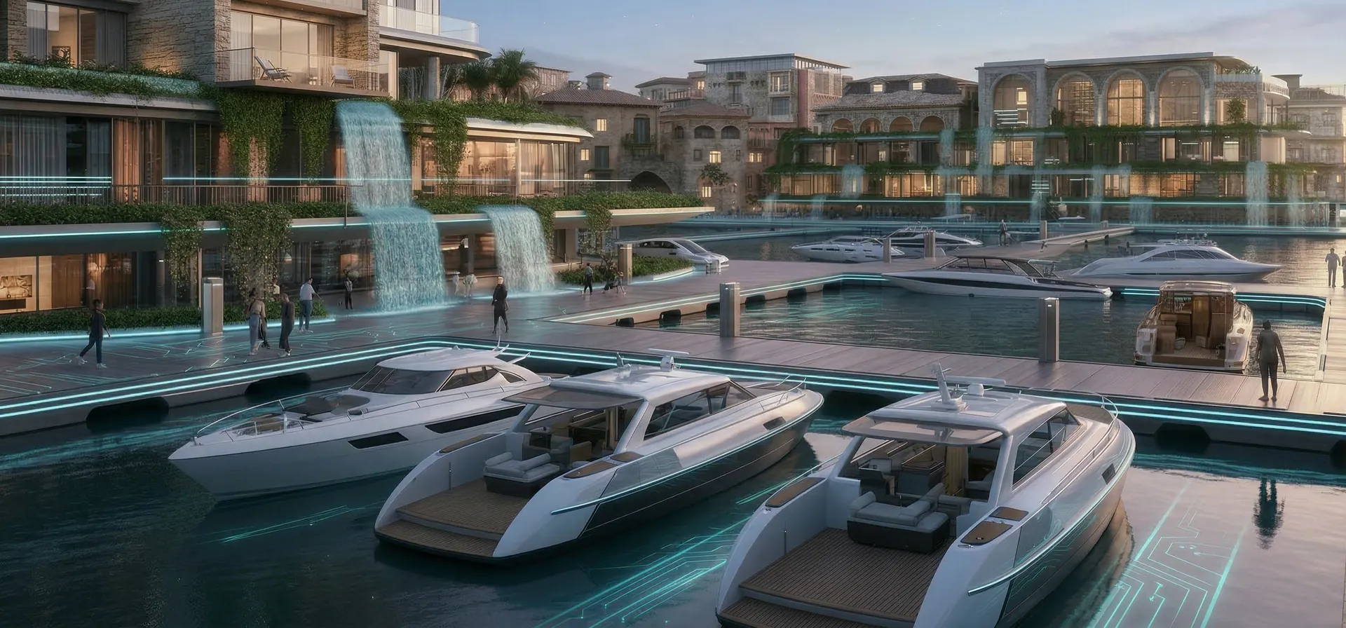 Futuristic Marina